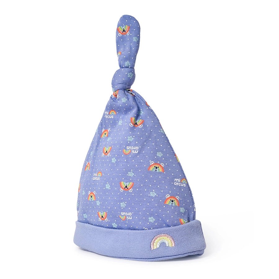 Arcus Hello Gift set with Cap, Booties, Mittens and Bib Pack of 4 Gift Set 6