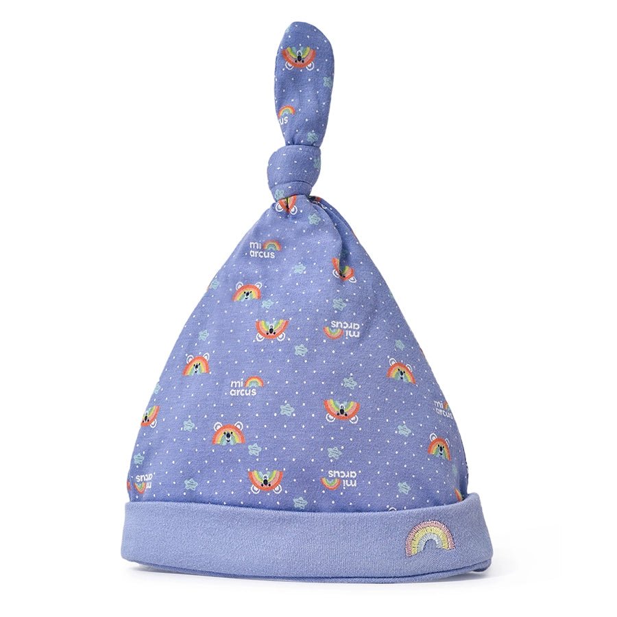 Arcus Hello Gift set with Cap, Booties, Mittens and Bib Pack of 4 Gift Set 7