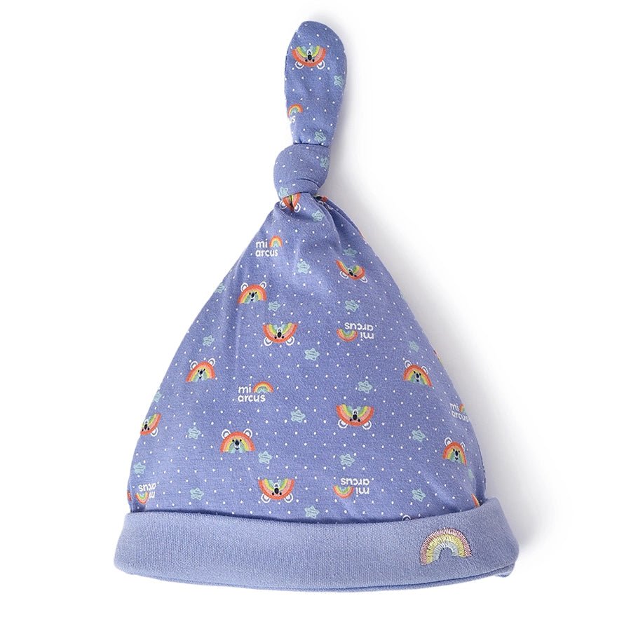 Arcus Hello Gift set with Cap, Booties, Mittens and Bib Pack of 4 Gift Set 5