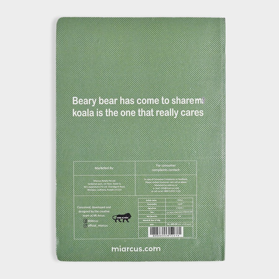 Arcus Koala Paper Diary Pack of 3 Notebook 7