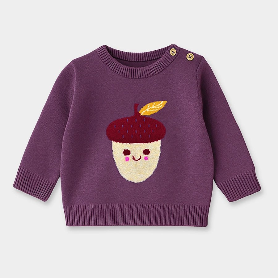 Autumn Vibes Acorn Sweater & Pyjama Set Sweater - Pyjama Set 3