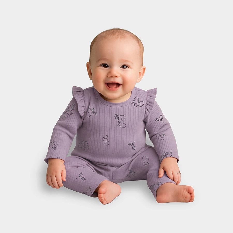 Autumn Vibes Elderberry T-shirt & Legging Set T-Shirt & Legging Set 1