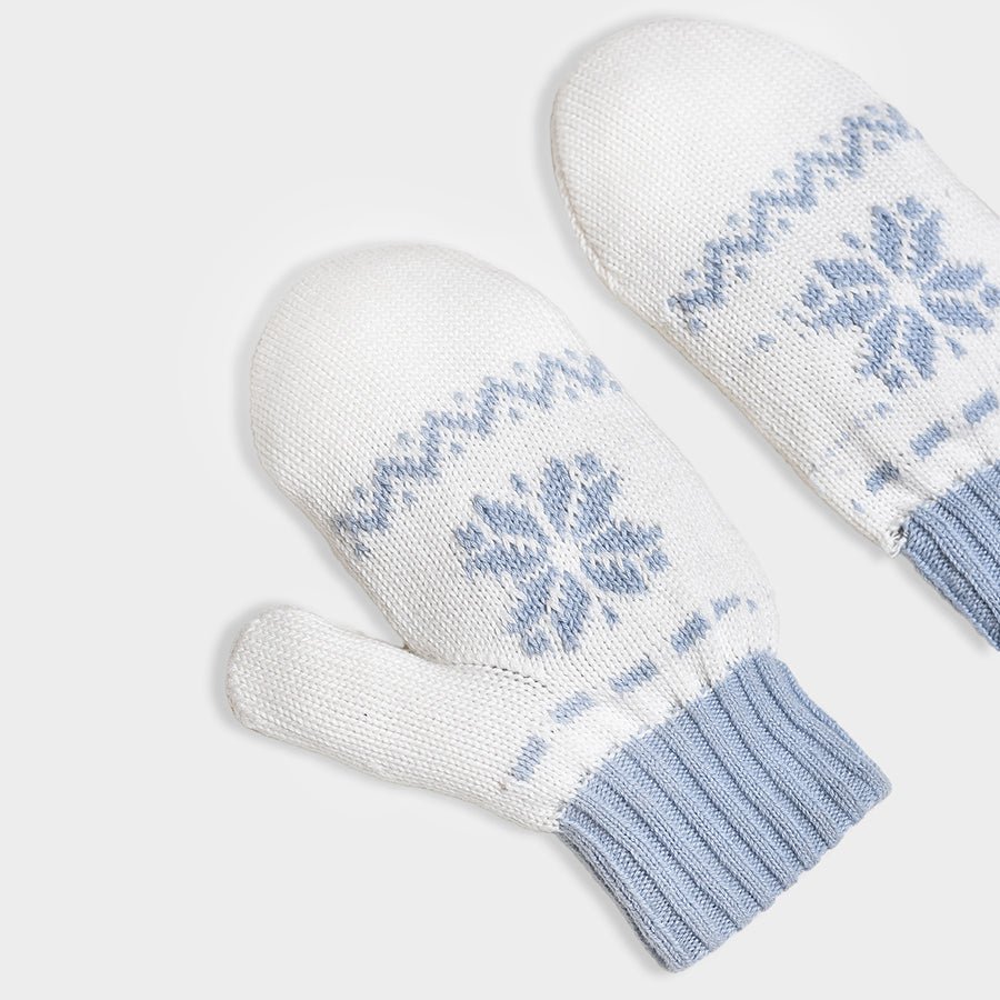 Autumn Vibes Snowflake Mittens Set Mittens 4