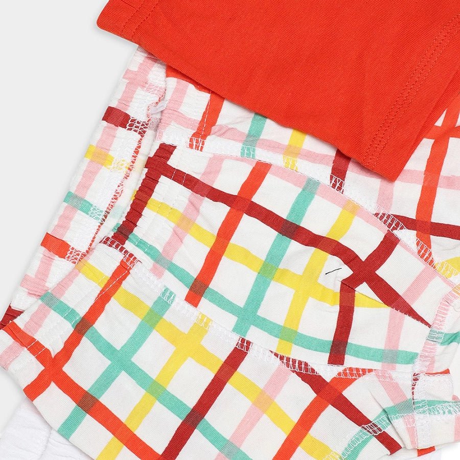 Baby Boy Briefs with Striped Print - (Pack of 3) Brief 8