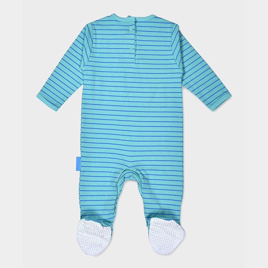 Baby Boy Comfy Knitted Sleep Suit - Safari (Pack of 2) Sleepwear 7