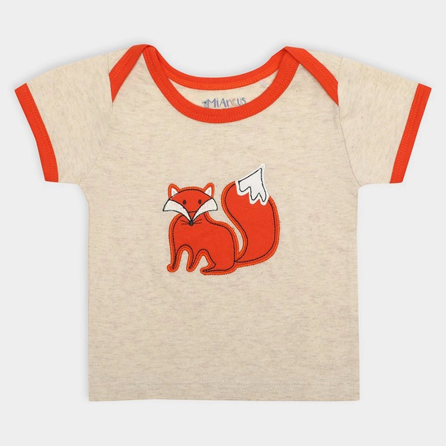 Baby Boy Forest Print Top & Pyjama Set T-Shirt - Pyjama Set 3
