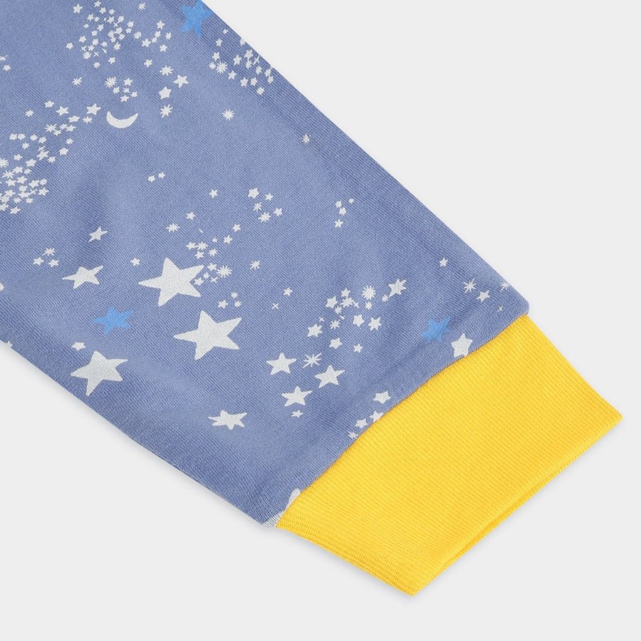 Baby Boy Star Print Slumber Set (Top & Pyjama) T-Shirt - Pyjama Set 8