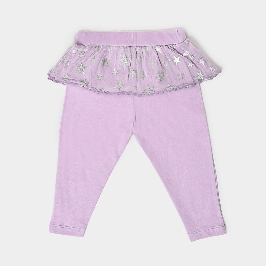 Baby Girl Legging with Tutu Ruffle - Pack of 2 Legging 6