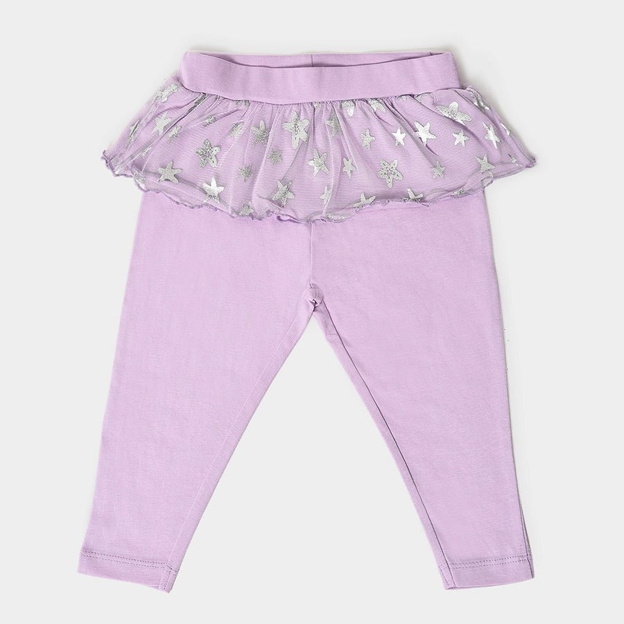 Baby Girl Legging with Tutu Ruffle - Pack of 2 Legging 5
