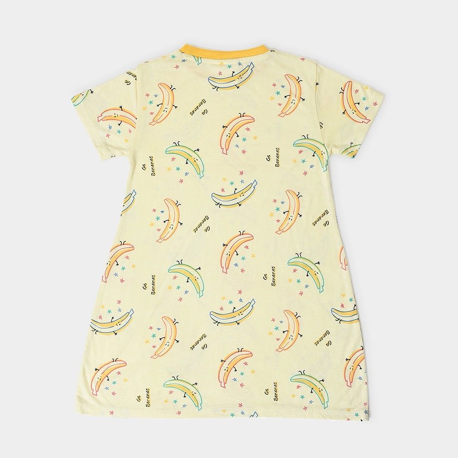 Baby Girl Nightgown T-Shirt - Pyjama Set 3