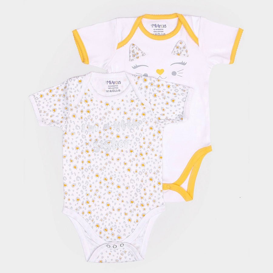 Baby Girl Tiny Tog Romper - Cuddle (Pack of 2) Romper 1