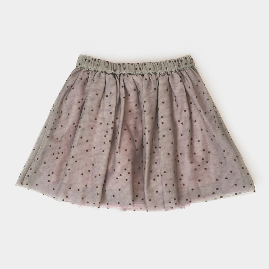 Baby Girl Tulle Tutu Skirt Grey & Pink Skirt 3