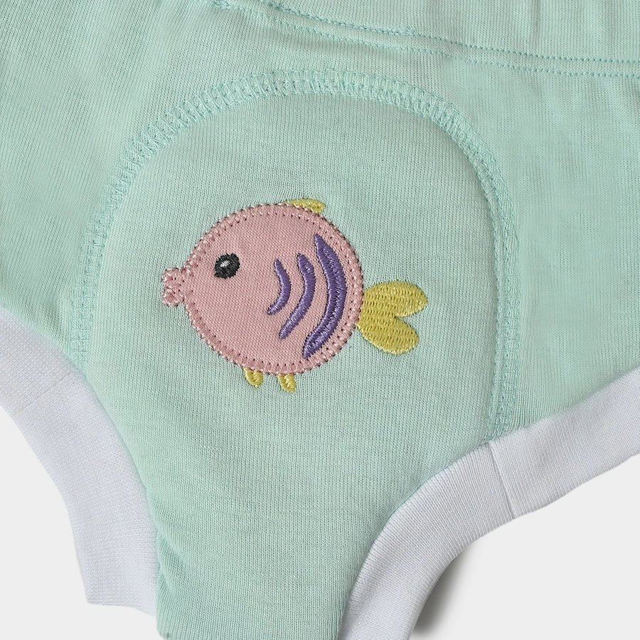 Baby Girls Potty Training Pants ( Pack of 2) Pants 4