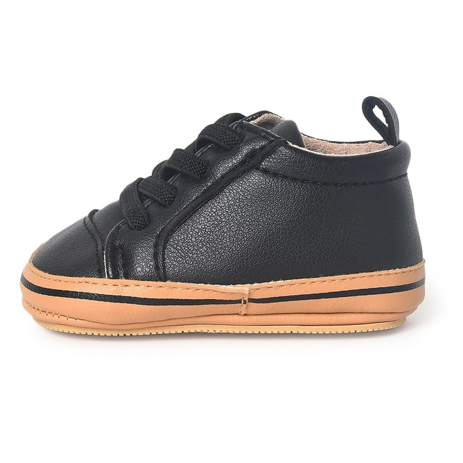 Bloom Dusky Rexine Shoe Black Shoes 5