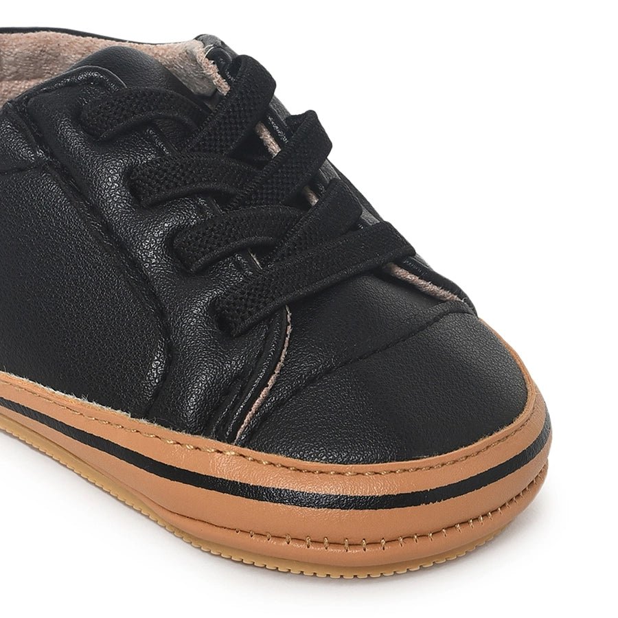 Bloom Dusky Rexine Shoe Black Shoes 3