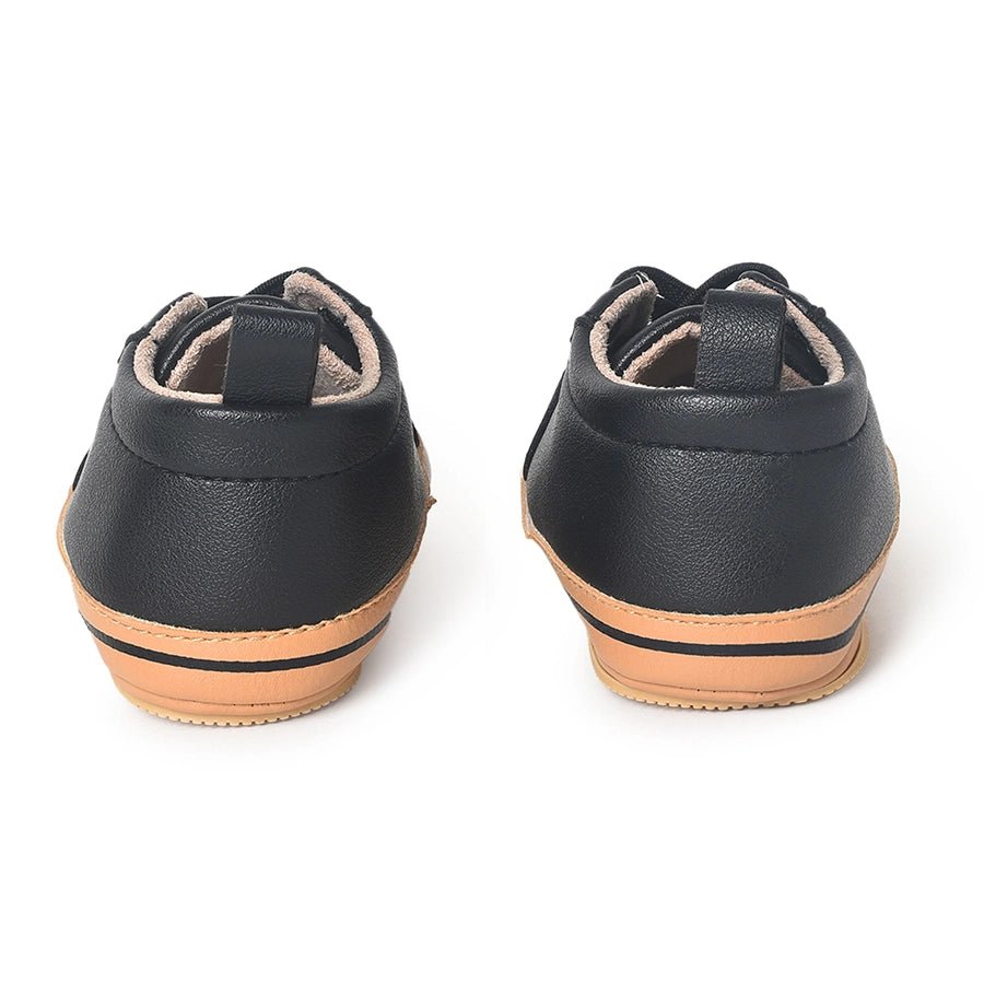 Bloom Dusky Rexine Shoe Black Shoes 8