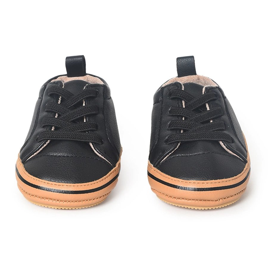 Bloom Dusky Rexine Shoe Black Shoes 7