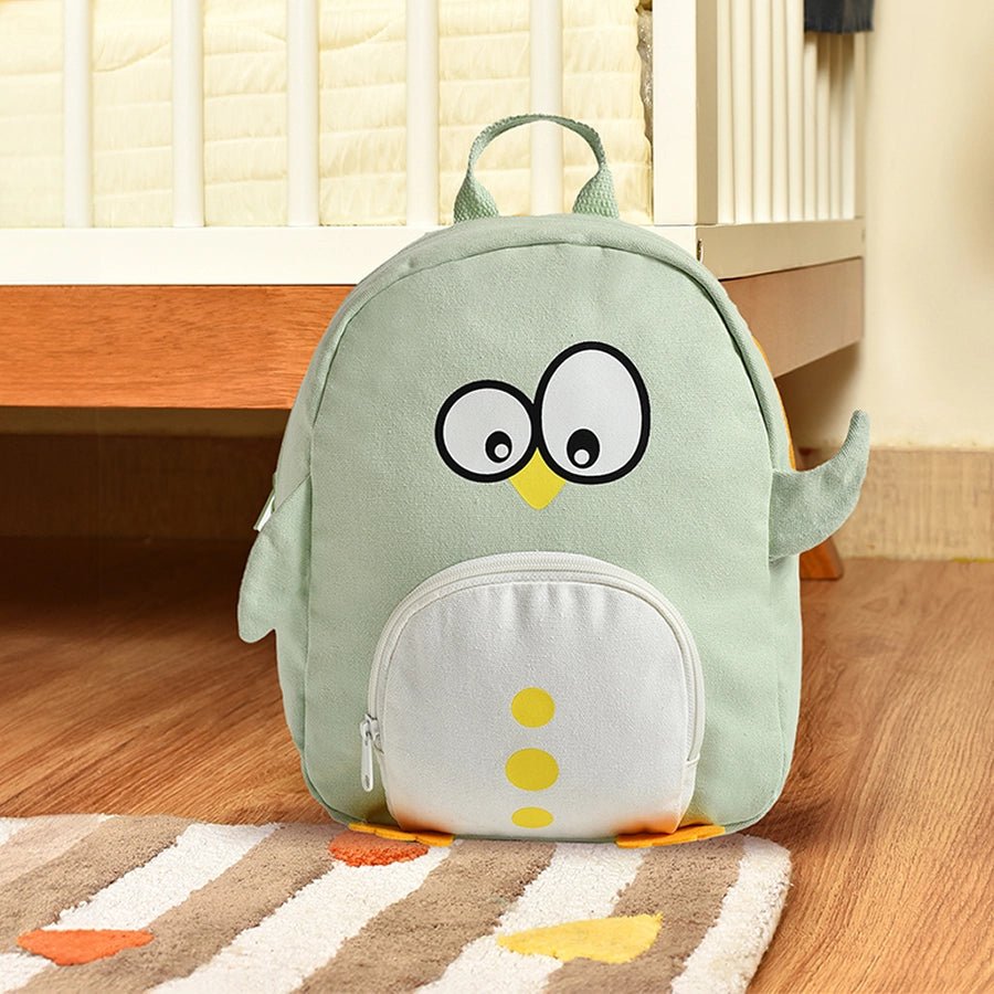 Bloom Green Woven Backpack for Kids School Bag 1