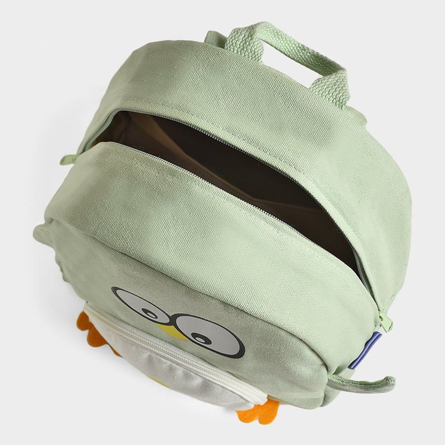 Bloom Green Woven Backpack for Kids School Bag 11