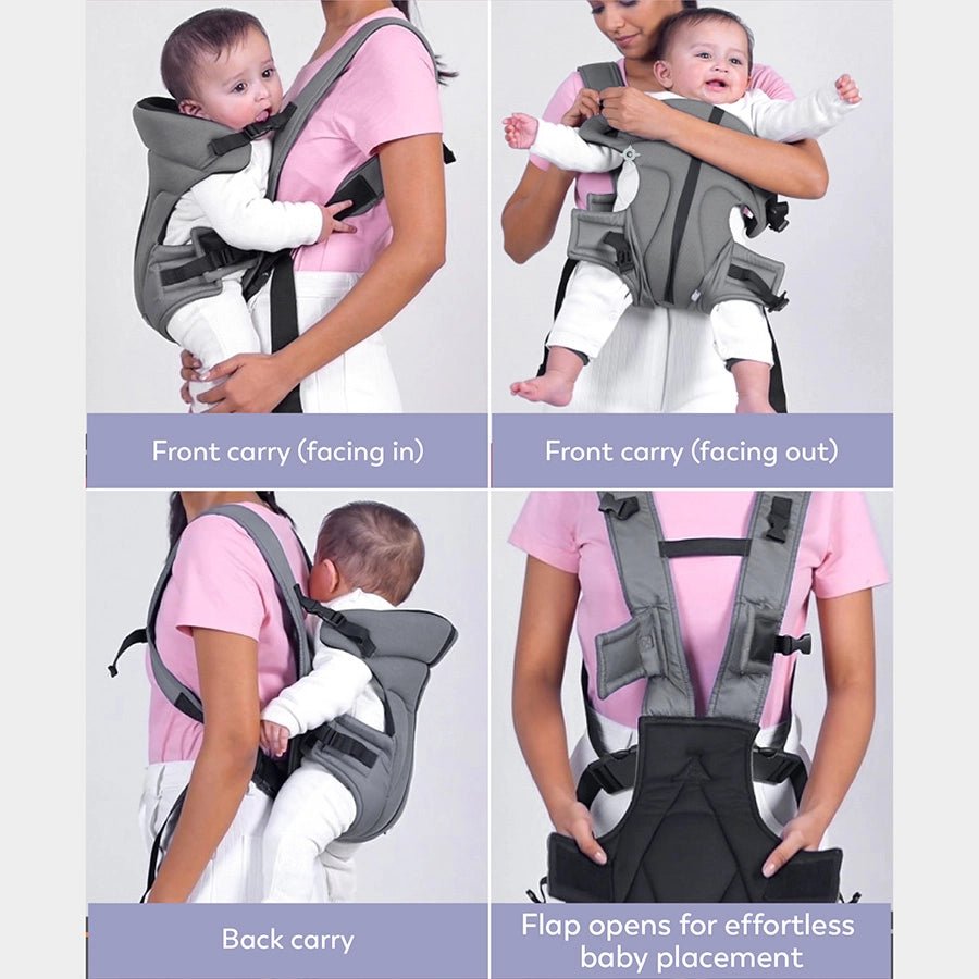 Bloom Grey Baby Carrier Baby Carrier 11