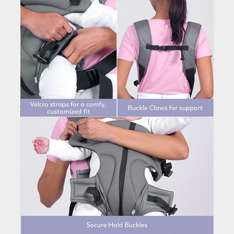 Bloom Grey Baby Carrier Baby Carrier 12