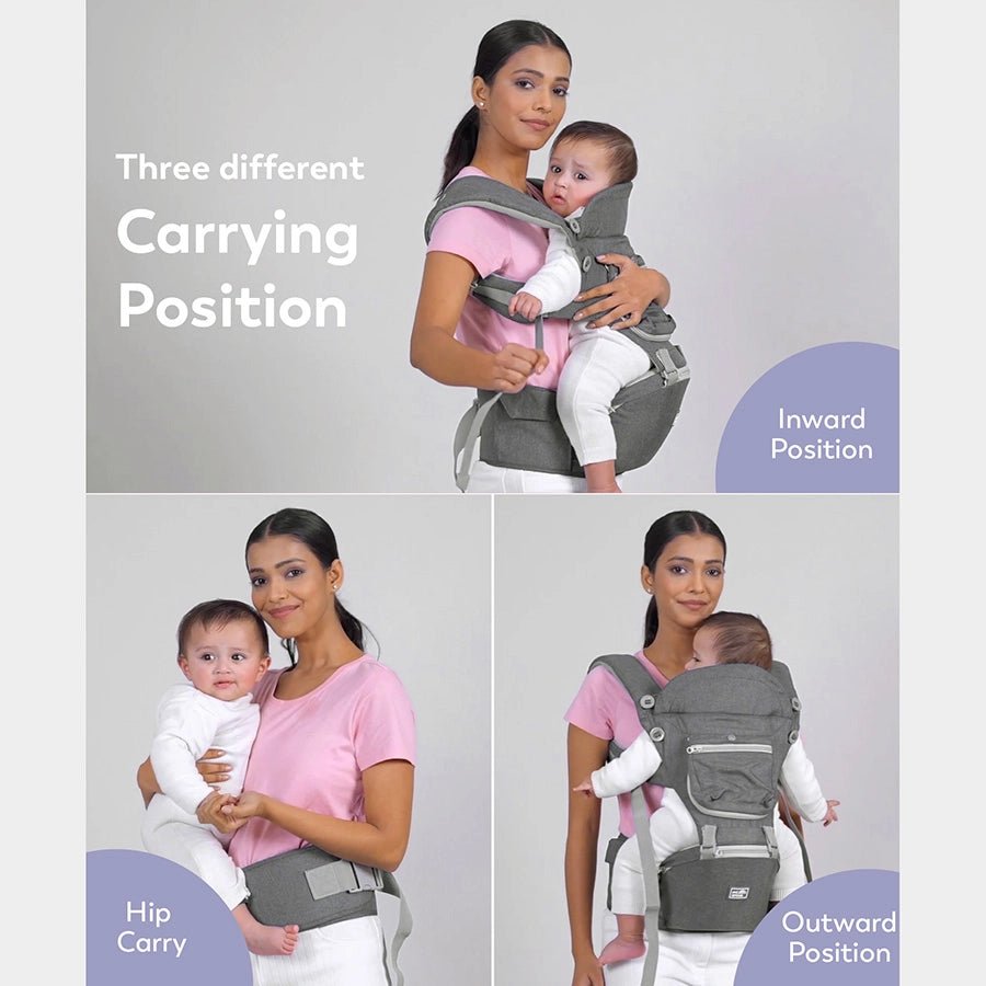 Bloom Hip Seat Baby Carrier Grey Baby Carrier 15