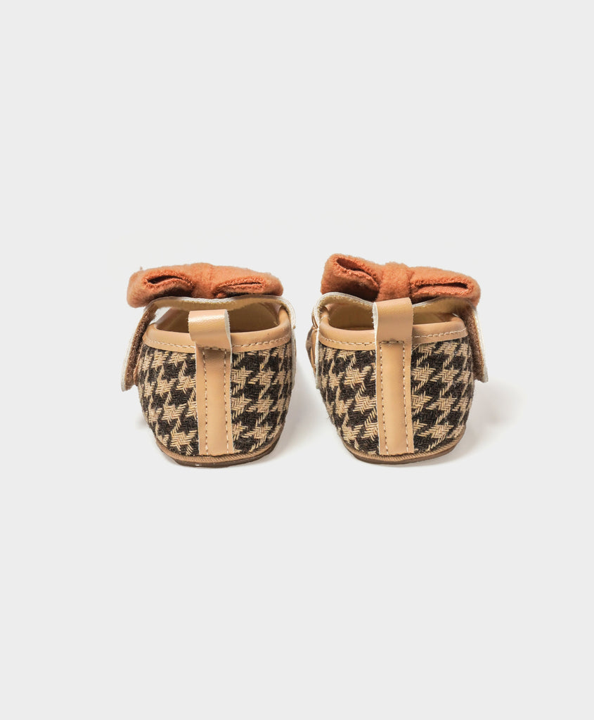 Bloom Houndstooth Design Booties Booties 5