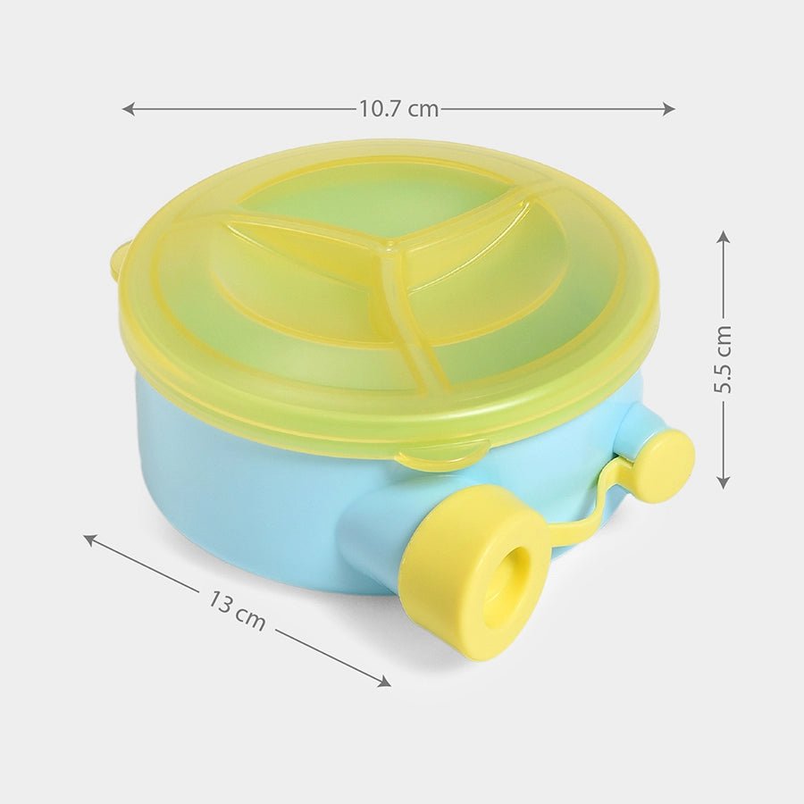 Bloom Magic Multi Storage Snack Box Yellow & Blue Snack Box 3