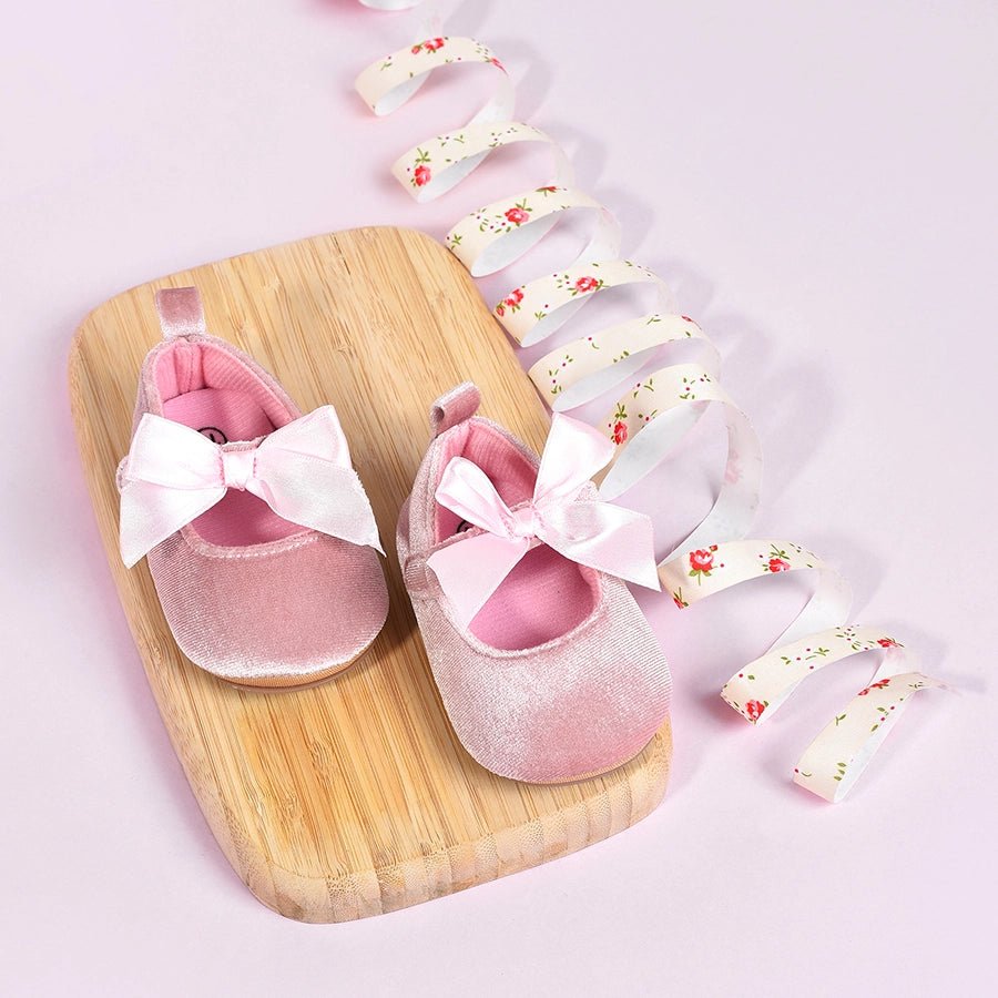 Bloom Rexine Bellarina Pink Shoes 1