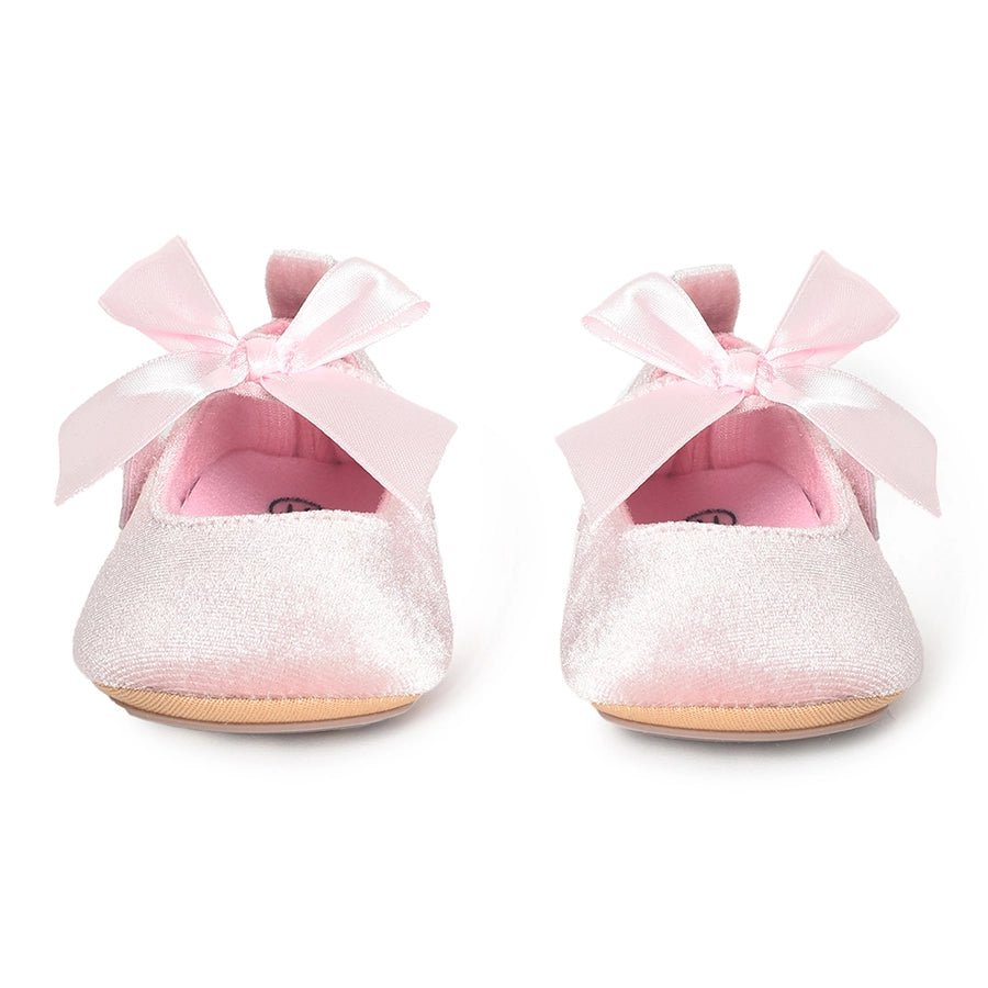 Bloom Rexine Bellarina Pink Shoes 5