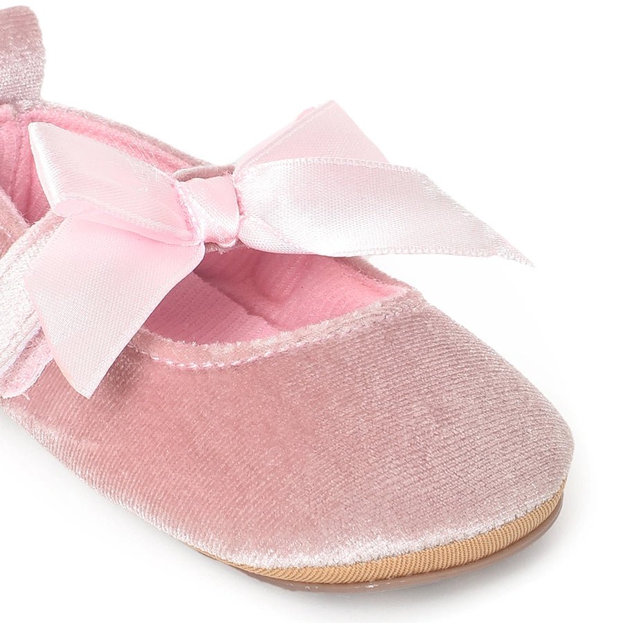 Bloom Rexine Bellarina Pink Shoes 4