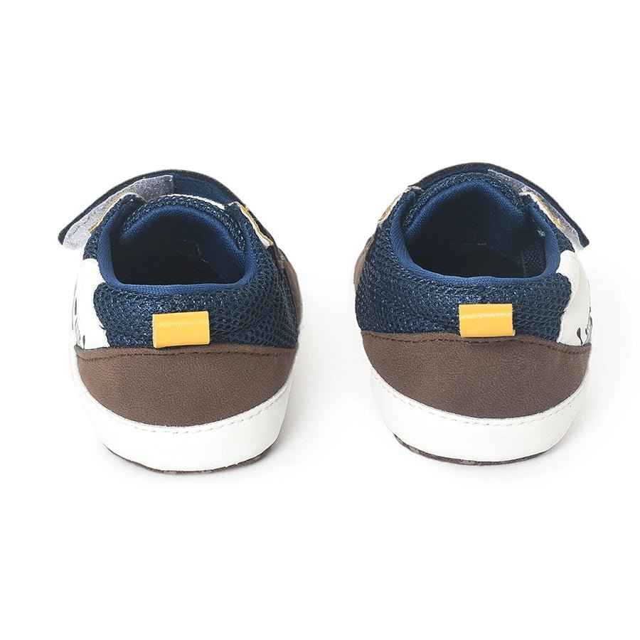 Bloom Rexine Shoe Blue Shoes 6