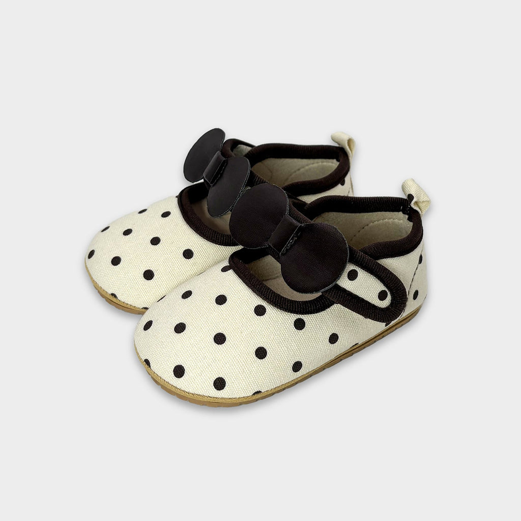 Bloom Vintage Polka Dots Design Booties Booties 1