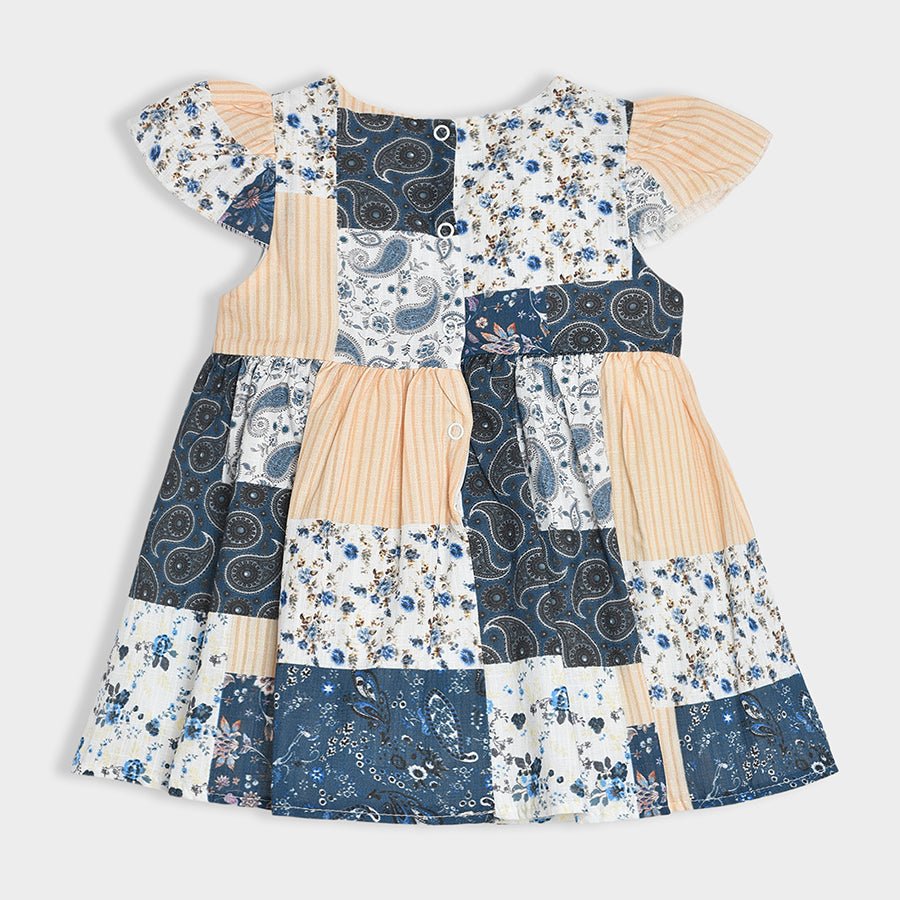 Bloom Woven Printed Dress Frock 4