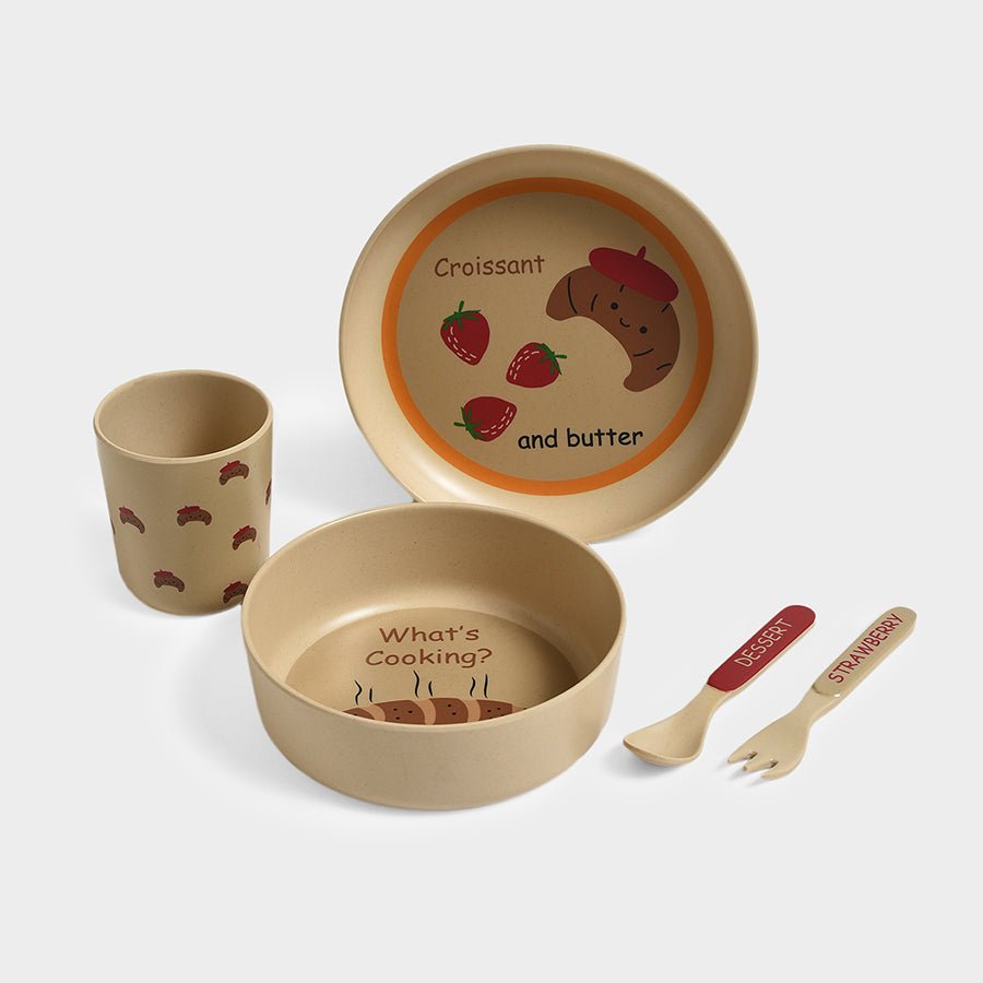 Bonjour Bamboo Dinnerware Set Dinner Set 1