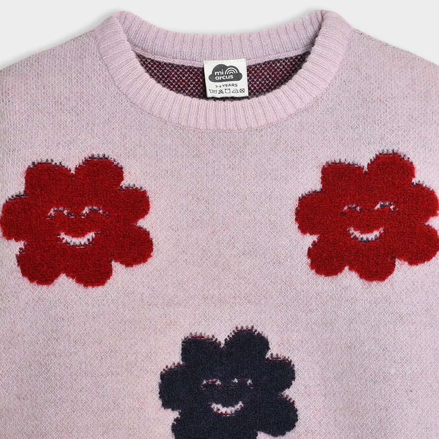 Bonjour Bloom Knitted Sweater Sweater Full Sleeves 4