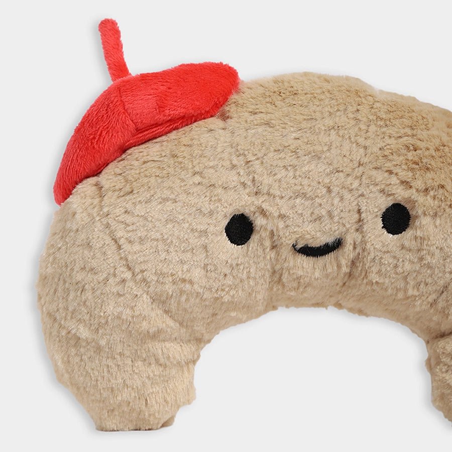 Bonjour Croissant Soft Toy Playing 4
