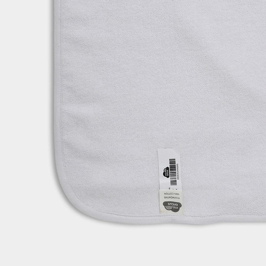 Bonjour Heart Print Hooded Towel Hooded Towel 7