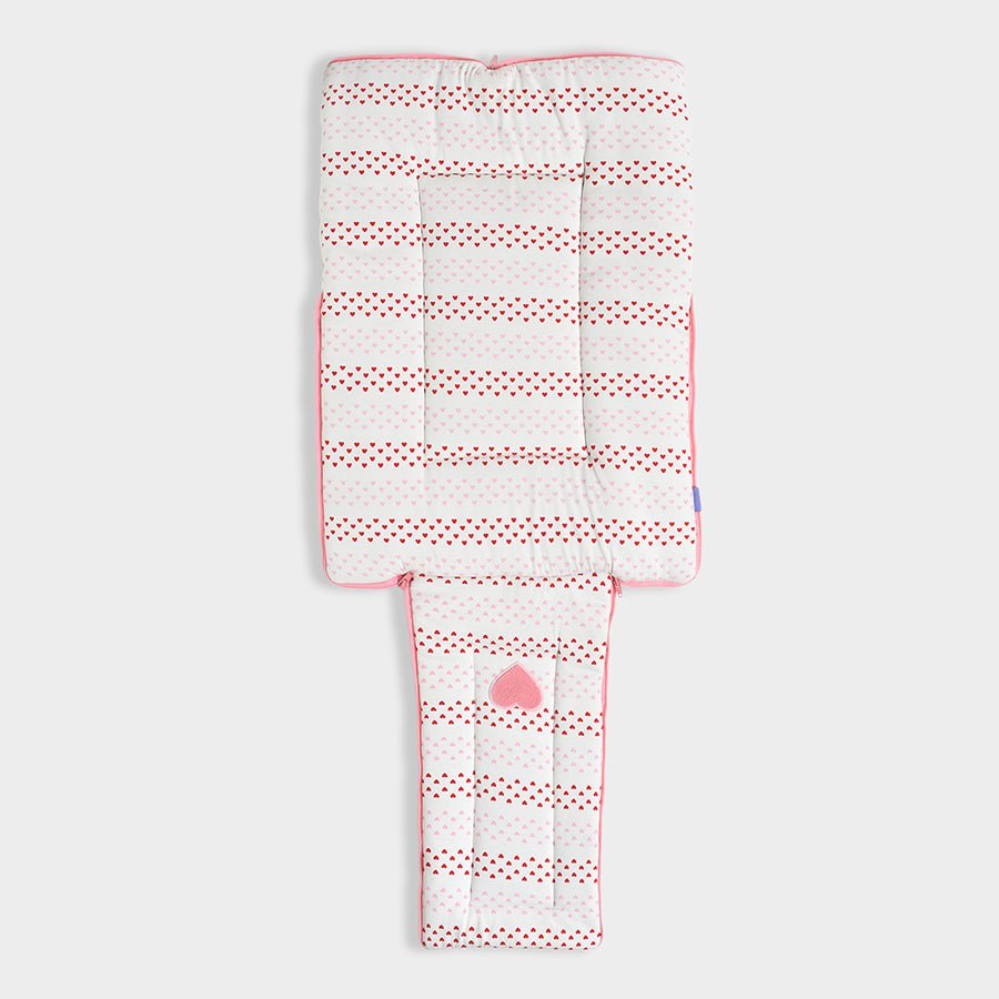 Bonjour Heart Printed Baby Nest Nesto Pad - Baby Nest 2