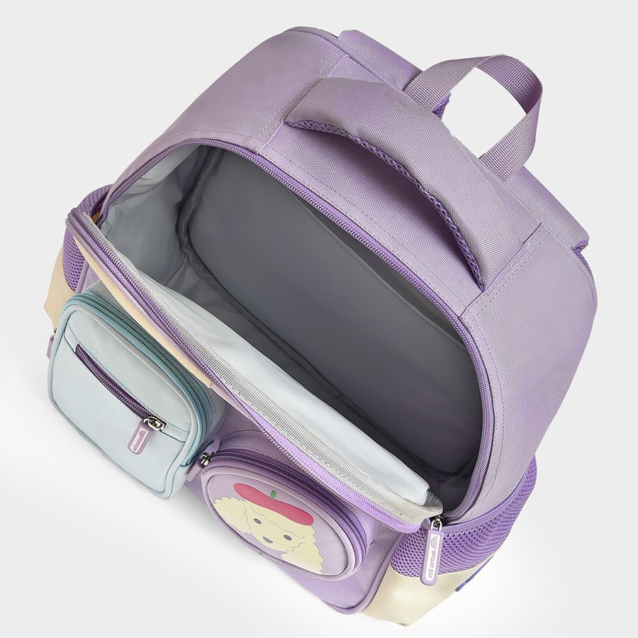 Bonjour Lavender School Bag Backpack 10
