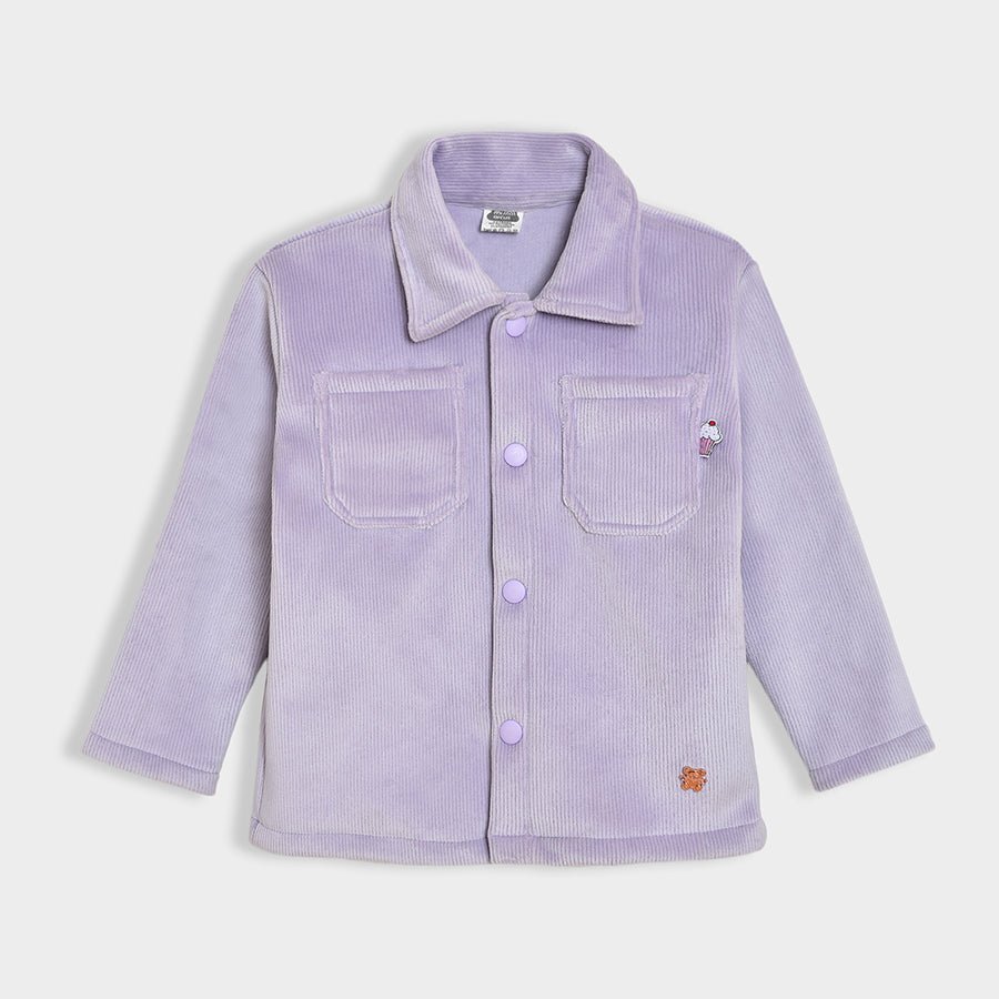 Bonjour Orchid Solid Winter Shirt Shirt 1