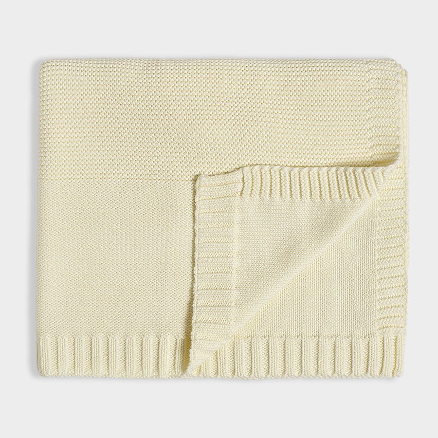 Bonjour Pearl Knitted Blanket Cream Blanket 9