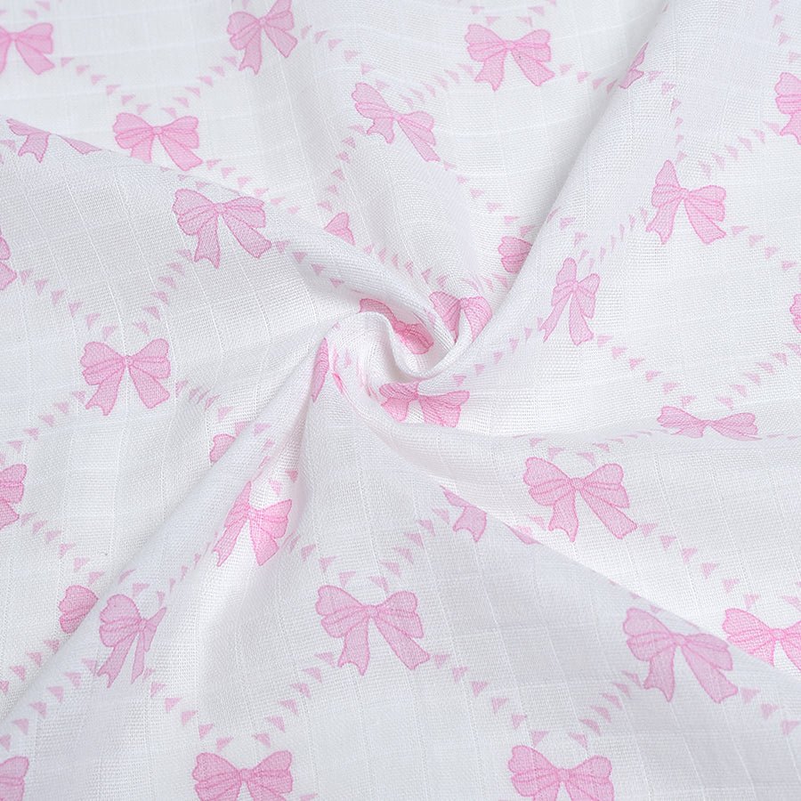 Bonjour Pink Muslin Wrap Wrap 6