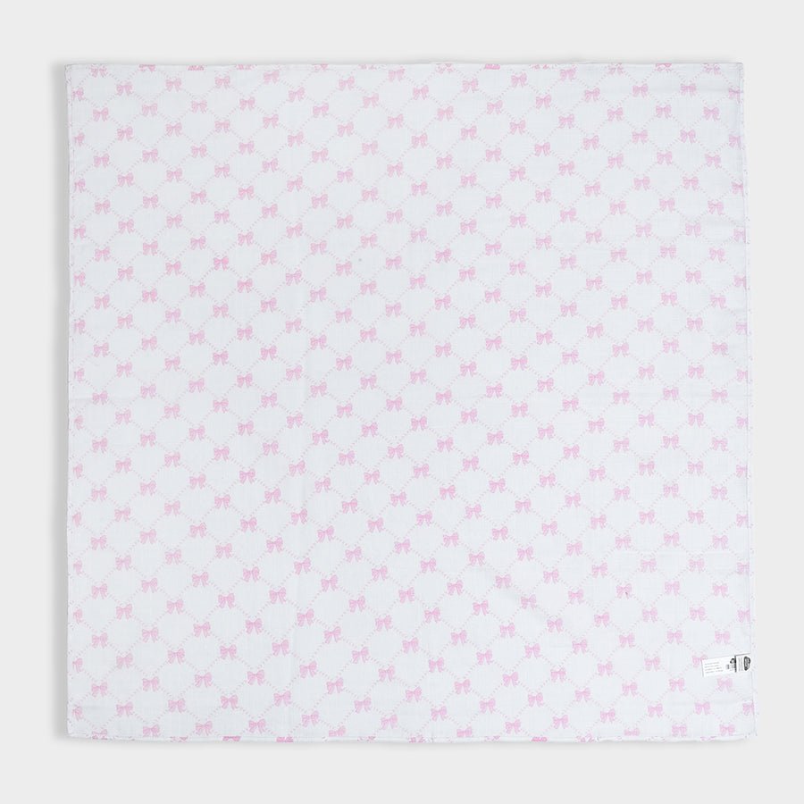 Bonjour Pink Muslin Wrap Wrap 4