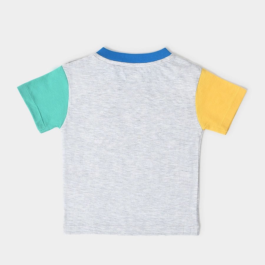 Boys Printed Tee and Shorts Set T-Shirt - Short Set 3