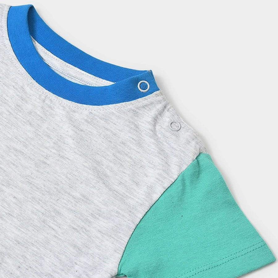 Boys Printed Tee and Shorts Set T-Shirt - Short Set 7