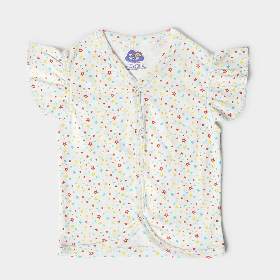 Buddy Girls Half Sleeve Tee - Pack of 3 Half Sleeve T-Shirt 2