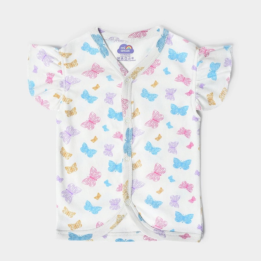 Buddy Girls Half Sleeve Tee - Pack of 3 Half Sleeve T-Shirt 5