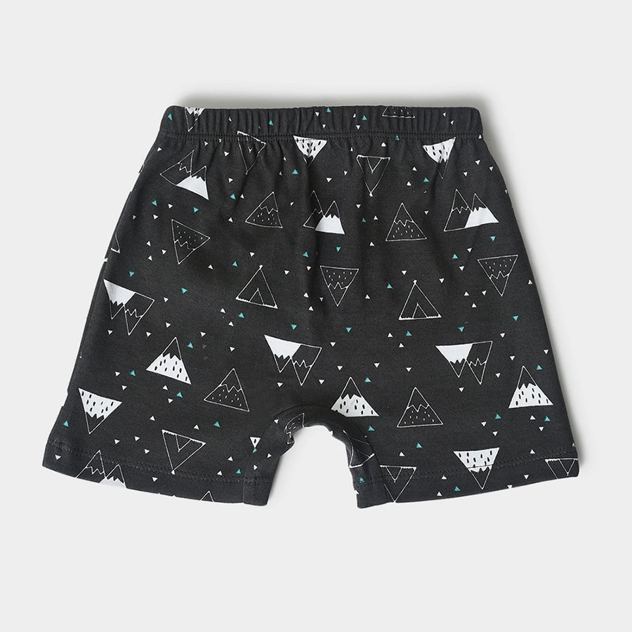 Buddy Kids Printed Sky Shorts - Pack of 3 Shorts 6