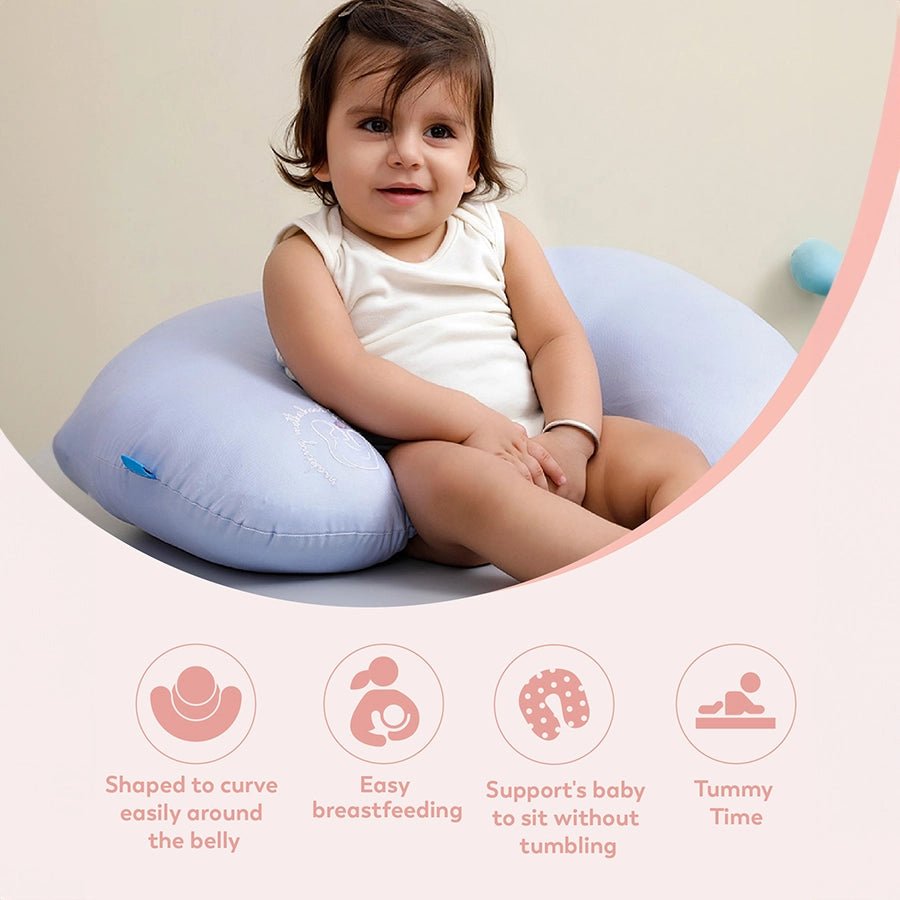 Burpy Woven Maternity Breast Feeding Pillow Feeding Pillow 7